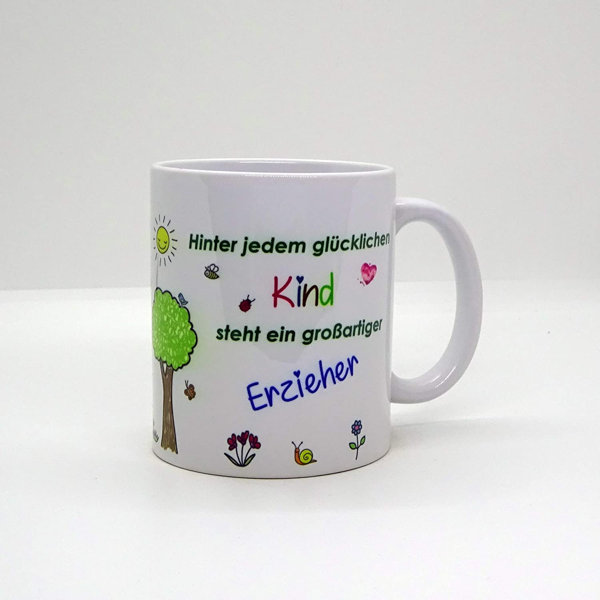 Maturi Kaffeebecher & Tasse Hinter Jedem Glücklichen Kind Steht Ein